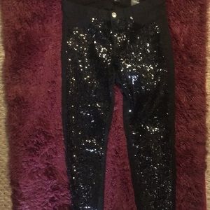 Glitter  black glitter and shine